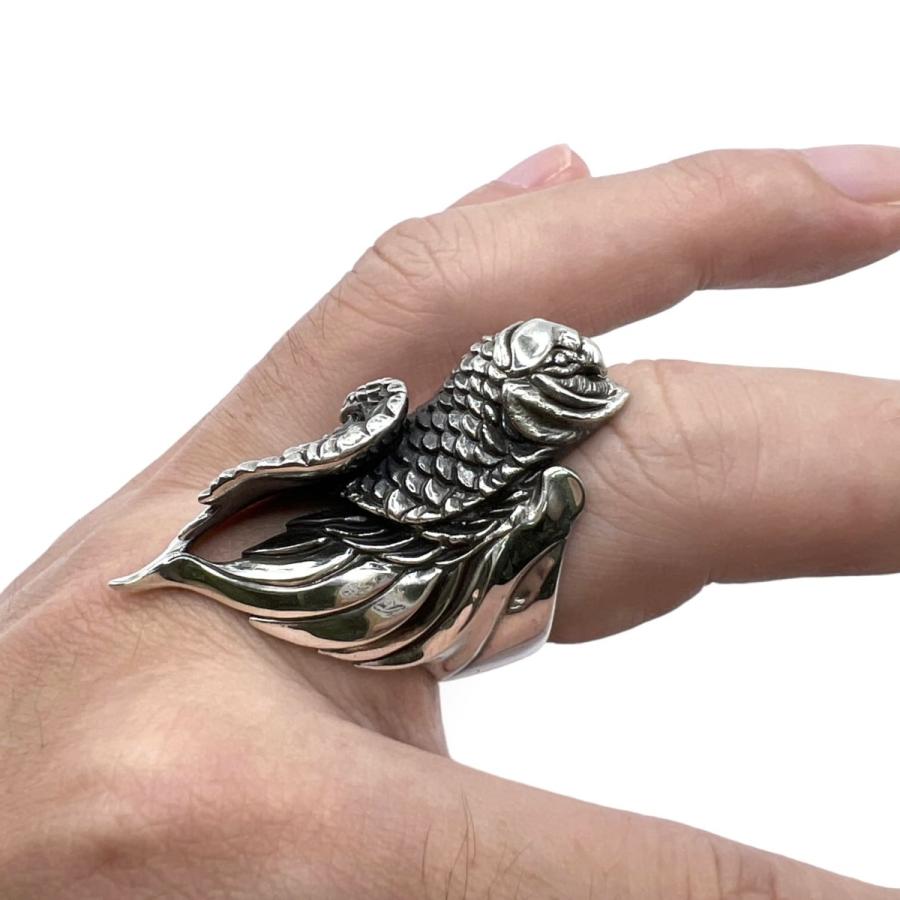 アヴァターラ 梟 2 フクロウリング シルバーアクセサリー メンズ