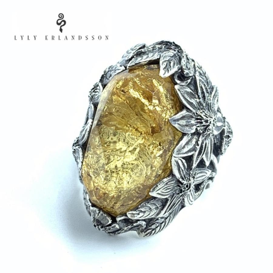 リリーエルランドソンlyly erlandssonウィンターリングゴールドリーフ 楽天市場】LYLY ERLANDSSON 指輪 リング ウィンターリング