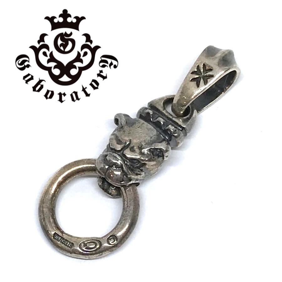 ガボラトリー ペンダント ブルドッグ　Gaboratory　Quarter Old Bulldog Pendant　クォーターオールドブルドッグ　ペンダント　メンズ　シルバーアクセサリー