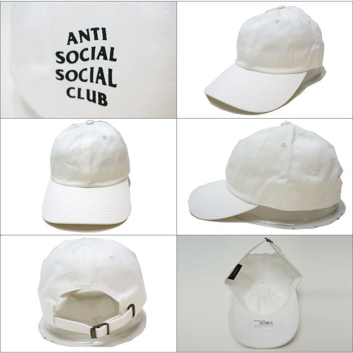 アンチソーシャルソーシャルクラブ ANTI SOCIAL SOCIAL CLUB キャップ WEIRD CAP ホワイト 白 WHITE 正規品 本物