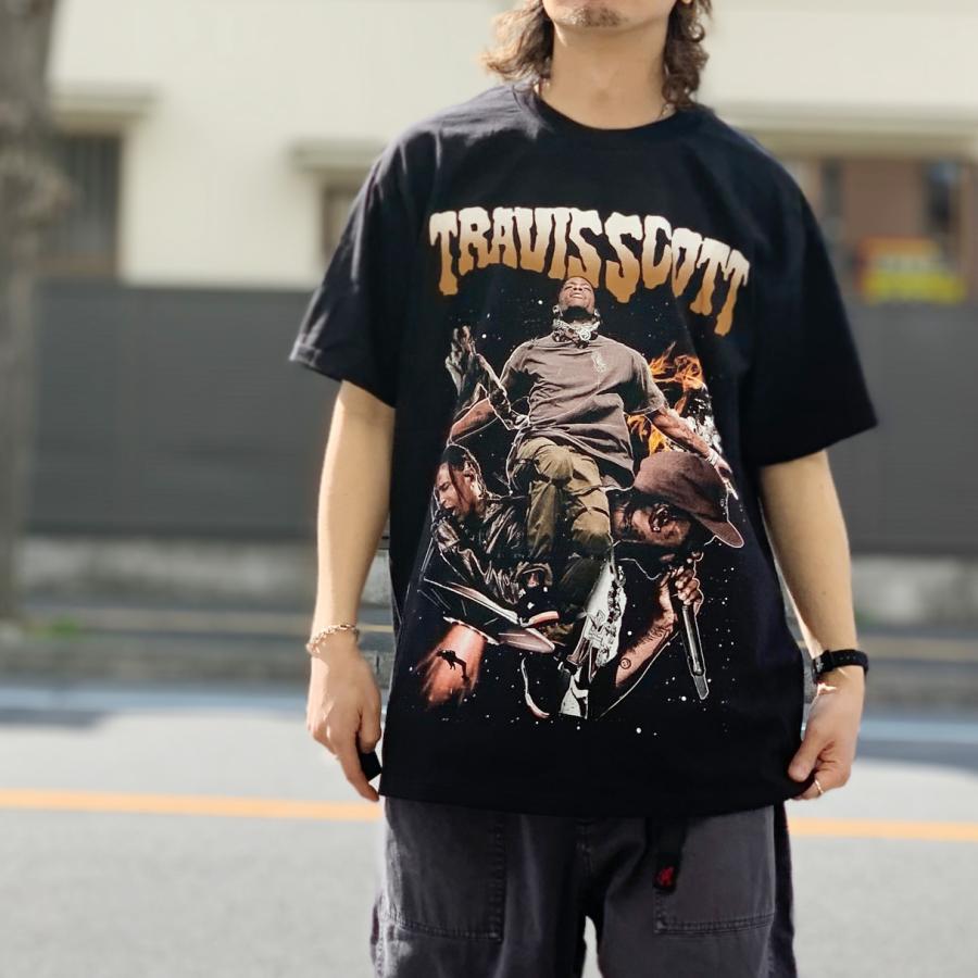 トラヴィス・スコット Tシャツ ラッパー トラヴィススコット TRAVIS SCOTT S/S Tee ラップTシャツ