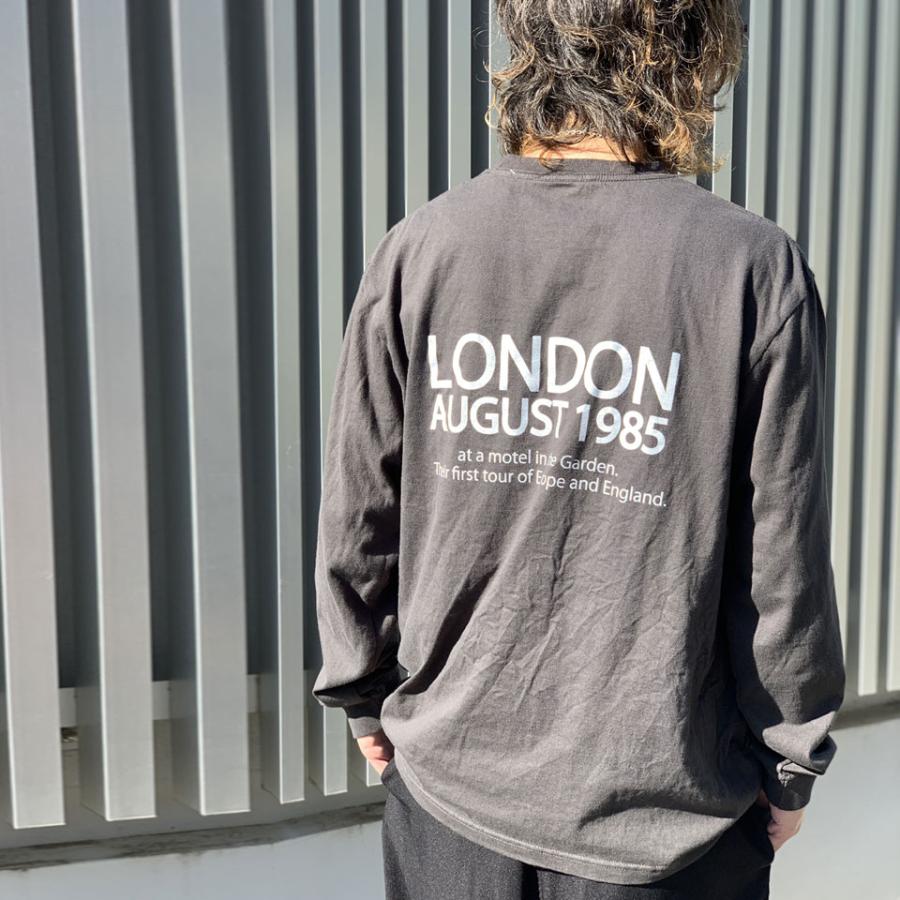 全2色 RED HOT CHILI PEPPERS LONDON AUGUST 1985 LS Tee ロンT 全2色 RED HOT CHILI PEPPERS LONDON AUGUST 1985 LS Tee ロンT