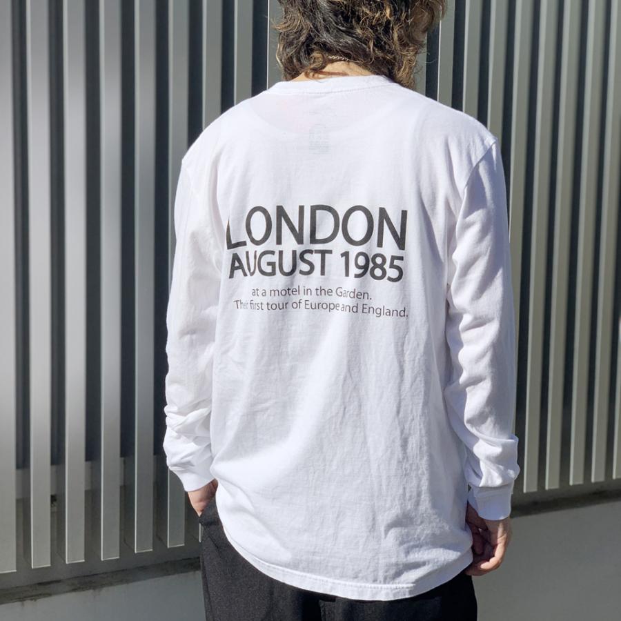 全2色 RED HOT CHILI PEPPERS LONDON AUGUST 1985 LS Tee ロンT 全2色 RED HOT CHILI PEPPERS LONDON AUGUST 1985 LS Tee ロンT