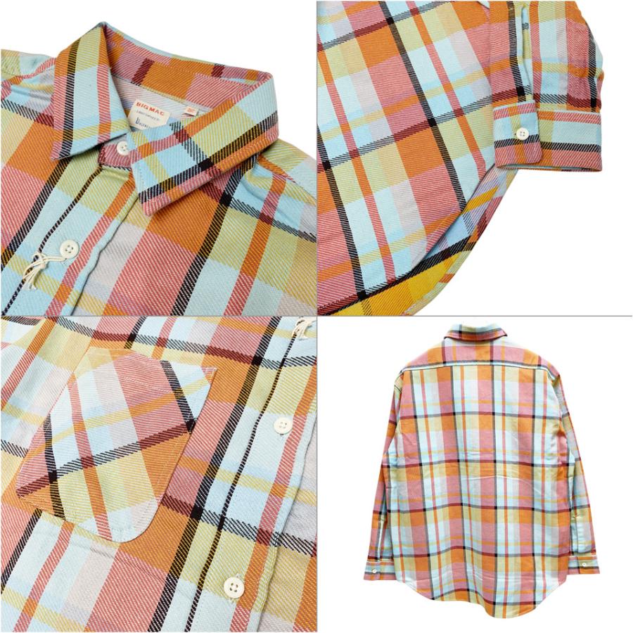 BIG MAC 全2色 ビッグマック ネルシャツ チェックシャツ FLANNEL CHECK