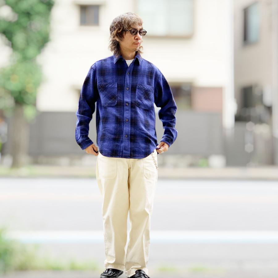 BIG MAC（ビッグマック） ネルシャツ チェックシャツ CHECK DYE L/S