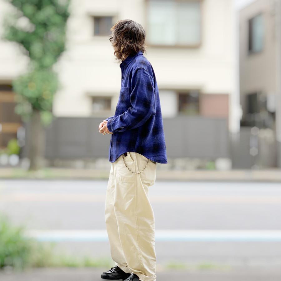 BIG MAC（ビッグマック） ネルシャツ チェックシャツ CHECK DYE L/S
