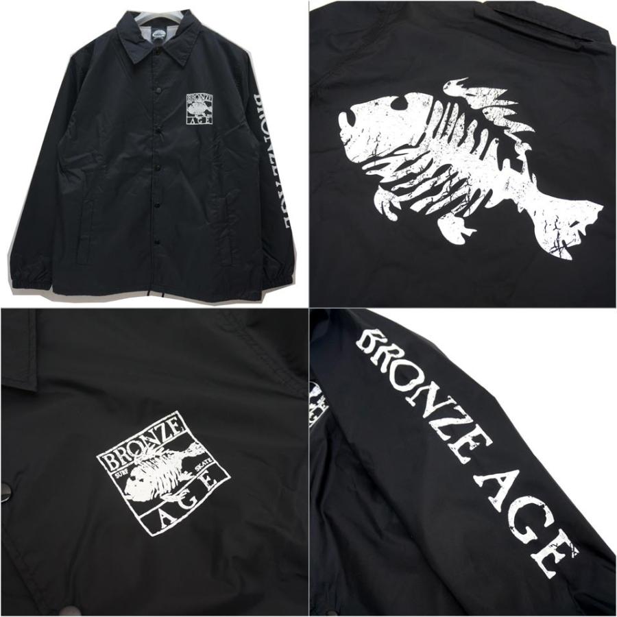 ブロンズエイジ BRONZE AGE コーチジャケット FISH LOGO COACH ブロンズエイジ BRONZE AGE コーチジャケット FISH LOGO COACH