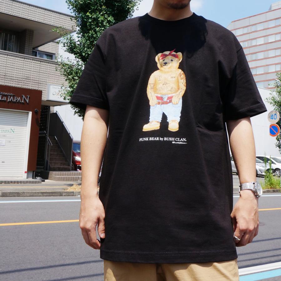 全3色 ブッシュクラン Bush Clan Tシャツ Funk Bear 2pac S S Tee ファンクベア 2パック ホワイト ブラック ベージュ Bushclan01 Mr Vibes 通販 Yahoo ショッピング