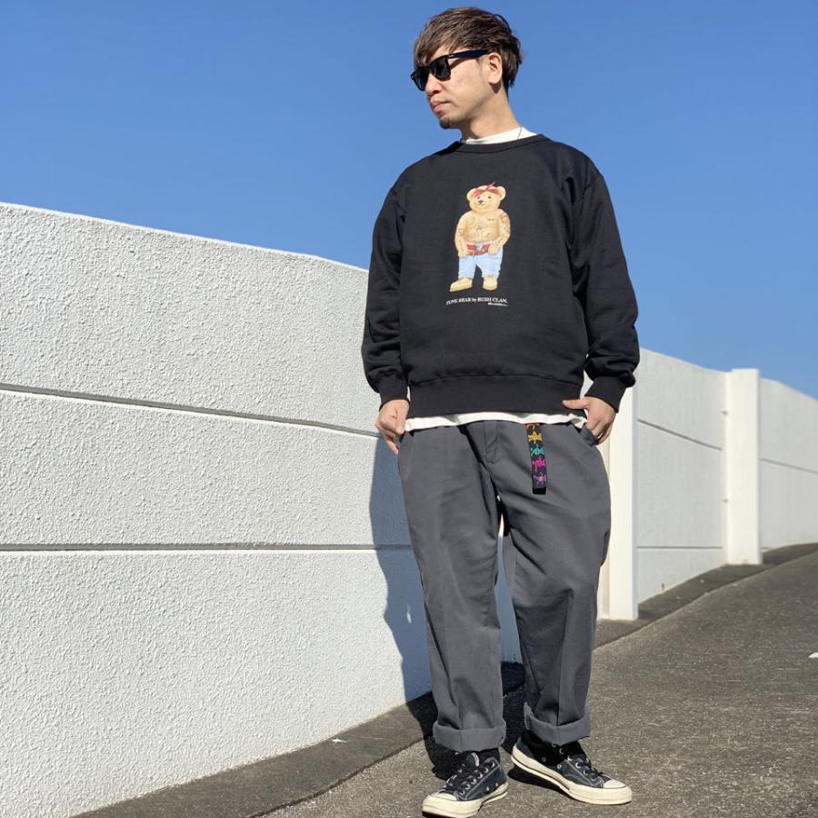 FUNKBEAR 2PAC ビッグプリント スウェットパーカー 古着 タトゥー 一番