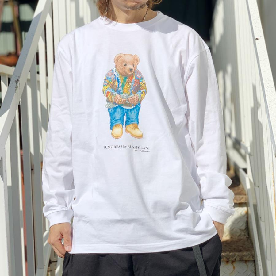 BadBear T-shirt★全2色 INTERBREED 全2色 ブッシュクラン BUSH CLAN Tシャツ FUNK BEAR