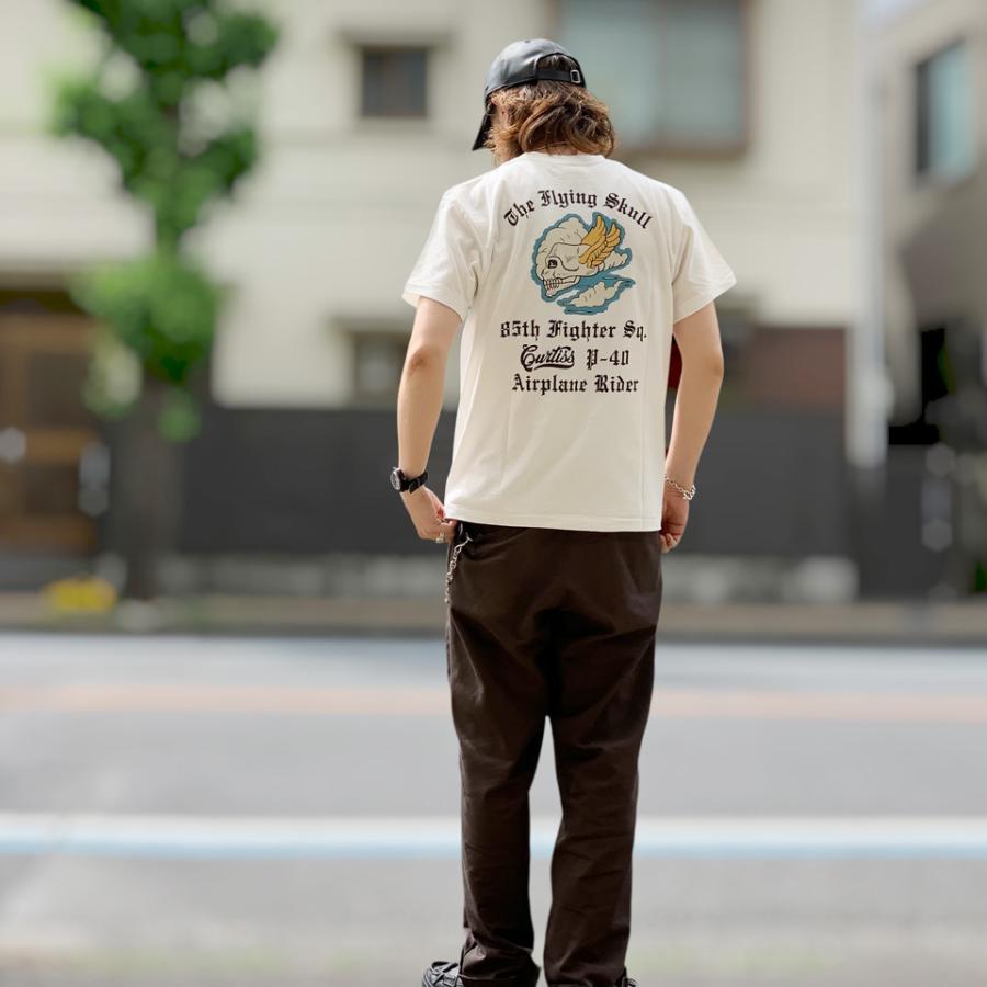 BUZZ RICKSON'S バズリクソンズ Tシャツ PX S/S TEE - 85th FIGHTER SQ
