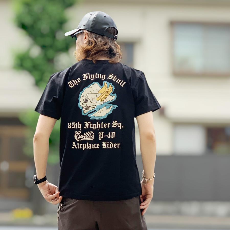 BUZZ RICKSON'S バズリクソンズ Tシャツ PX S/S TEE - 85th FIGHTER SQ