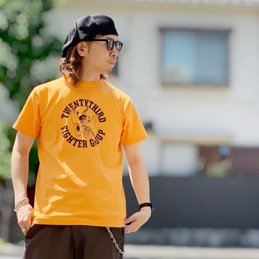 BUZZ RICKSON'S バズリクソンズ Tシャツ S/S TEE - 23rd FIGHTER GROUP