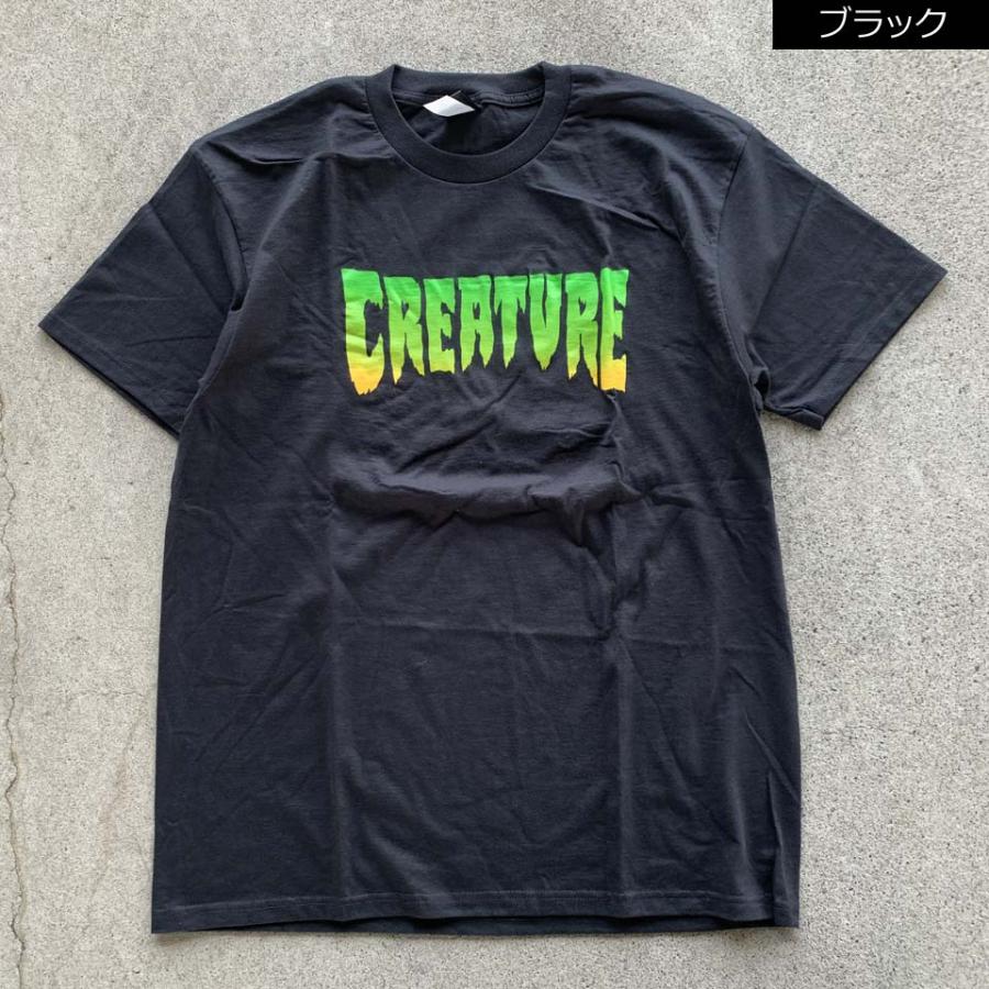 希少2XL NHSタグ クリーチャー ロンT スミ黒 Creature スケート CREATURE（クリーチャー） 全2色 クリーチャースケートボード CREATURE
