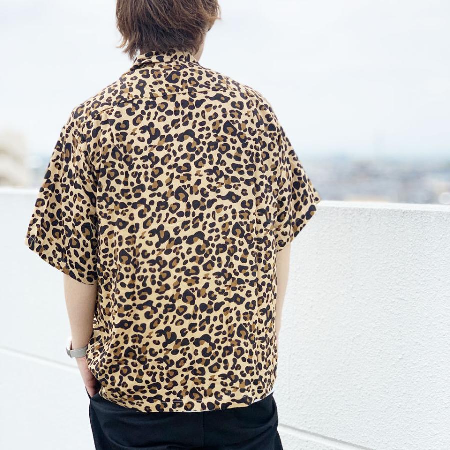 デルマー DEL MAR sportswear 半袖シャツ 総柄シャツ 開襟シャツ