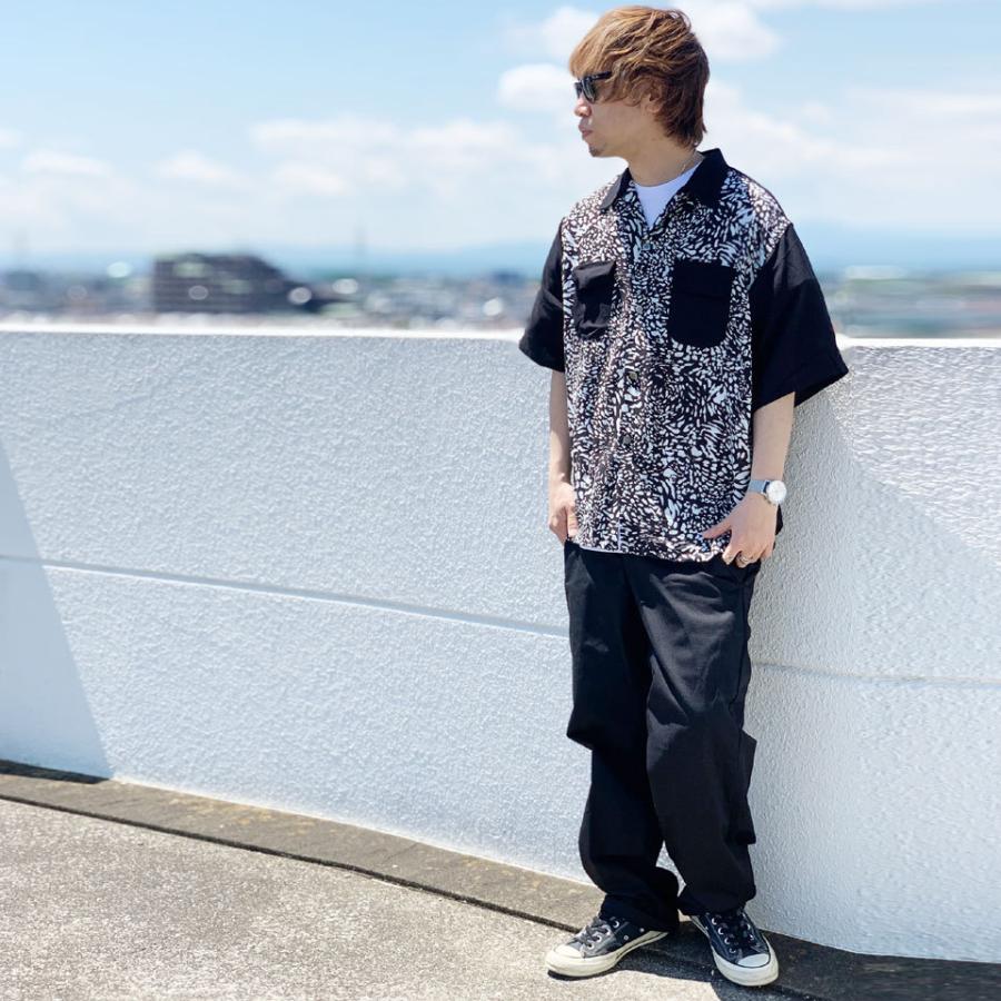 SALE セール デルマー DEL MAR sportswear 半袖シャツ 総柄