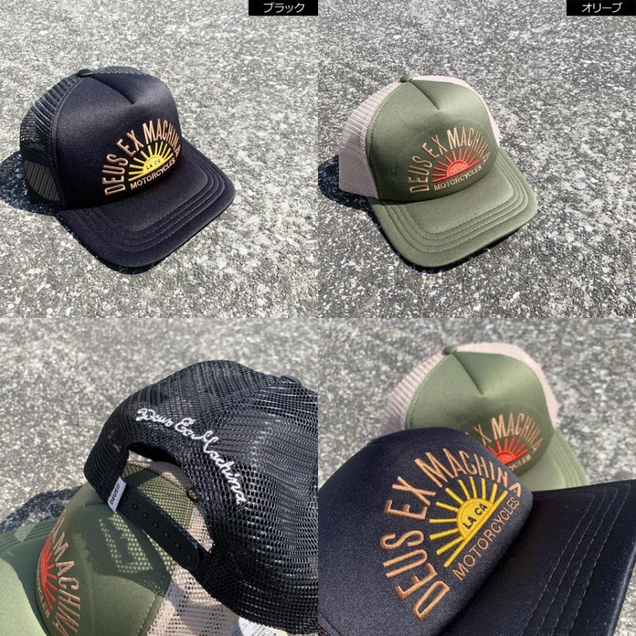 DEUS EX MACHINA（デウスエクスマキナ） メッシュキャップ SUNFLARE