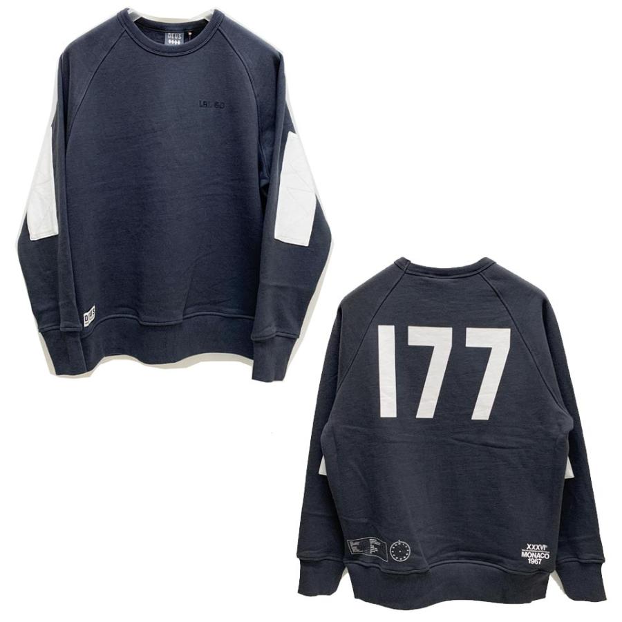 Deus Ex Machina NO.177 CREW デウス L スウェット DEUS EX MACHINA（デウスエクスマキナ） クルースウェット NO.177 CREW