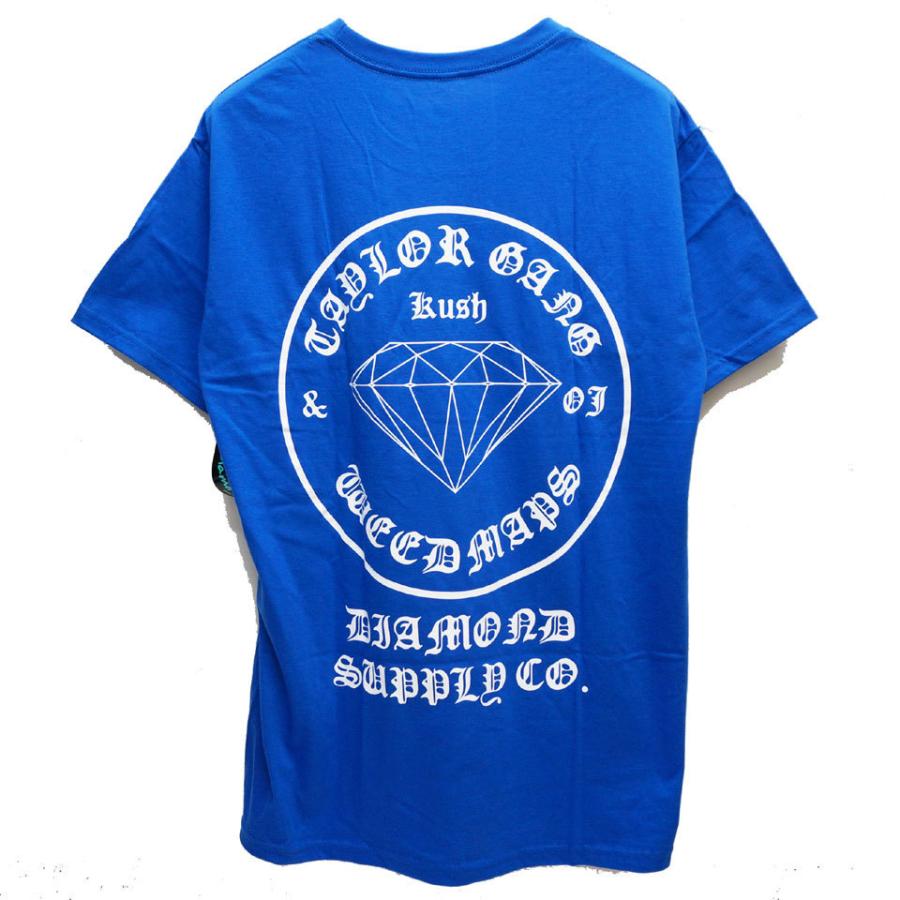 全2色 ダイアモンドサプライ DIAMOND SUPPLY Co. Tシャツ TAYLOR GANG OG SEAL S/S Tee 半袖 ウィズカリファ WIZ KHALIFA コラボ ブラック ロイヤルブルー｜mr-vibes｜09