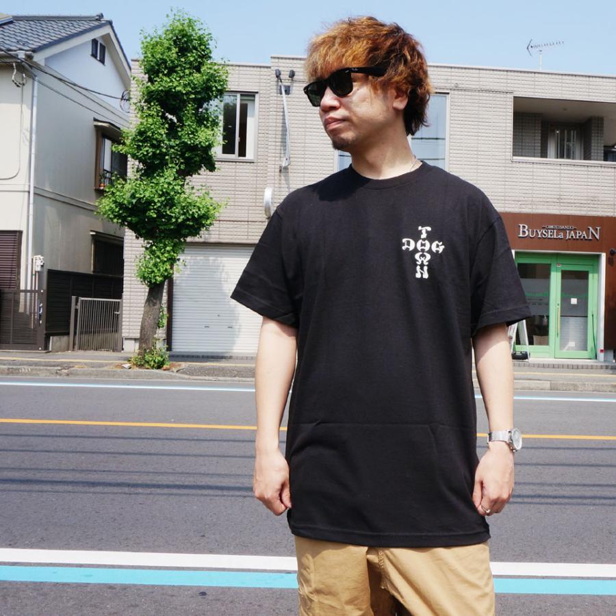 DOGTOWN 全2色 ドッグタウン DOG TOWN Tシャツ CROSS LOGO NEON S/S