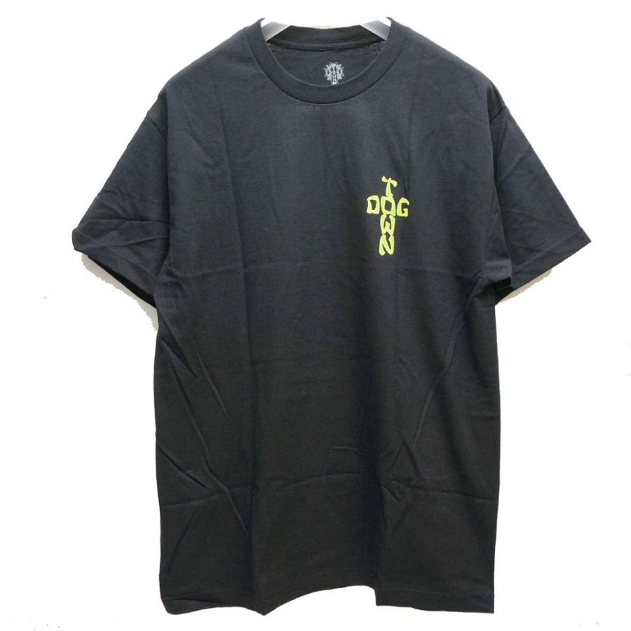 全2色 ドッグタウン DOG TOWN Tシャツ AARON MURRAY KANJI S/S Tee アーロンマレー クロスロゴ ホワイト 白  WHITE ブラック 黒 BLACK