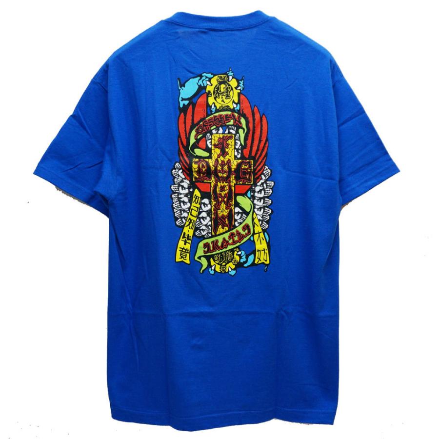 dogtownＴシャツ DOG TOWN / RASTA CROSS LOGO S/S Tee