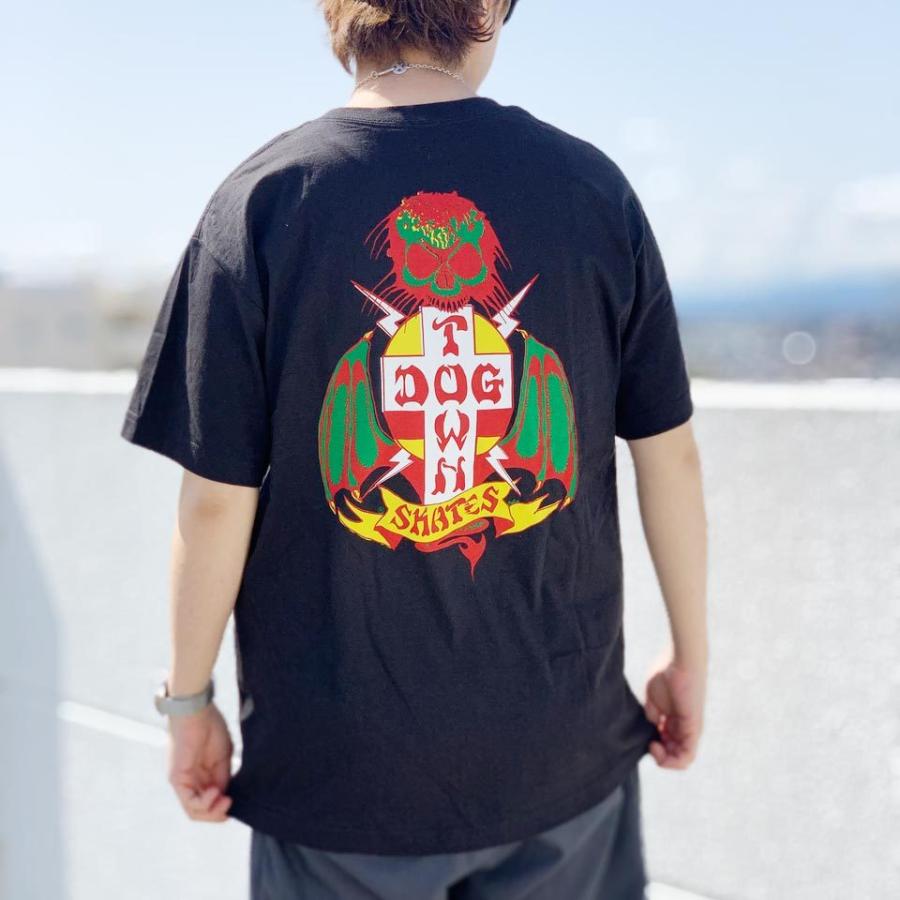 新品未使用✨ドッグタウン dog twon ドクロ　B系 bboy ストリート DOG TOWN / CROSS LOGO L/S Tee