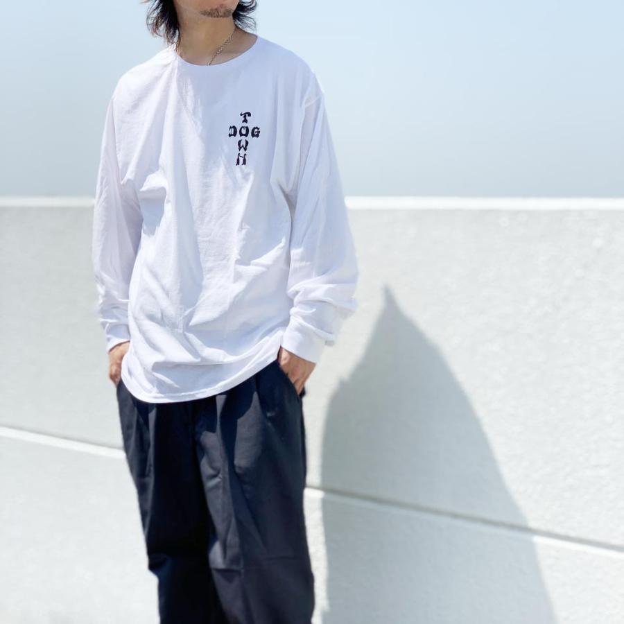 DOGTOWN（ドッグタウン） ロンT Tシャツ CROSS LOGO L/S Tee 定番
