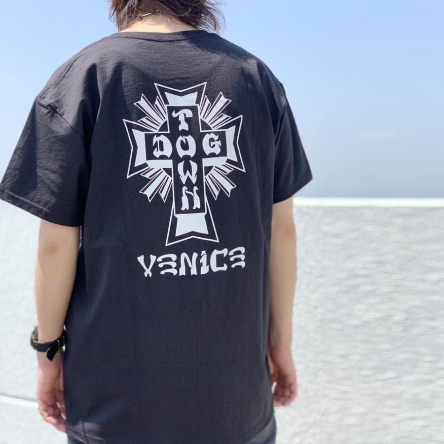 DOGTOWN 全2色 ドッグタウン DOG TOWN Tシャツ CROSS LOGO VENICE S/S