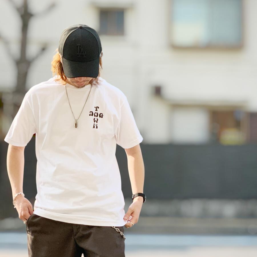 DOGTOWN（ドッグタウン） 全2色 DOG TOWN Tシャツ VENICE CROSS LOGO S