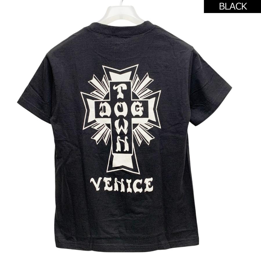 DOGTOWN（ドッグタウン） 全2色 DOG TOWN Tシャツ VENICE CROSS LOGO S