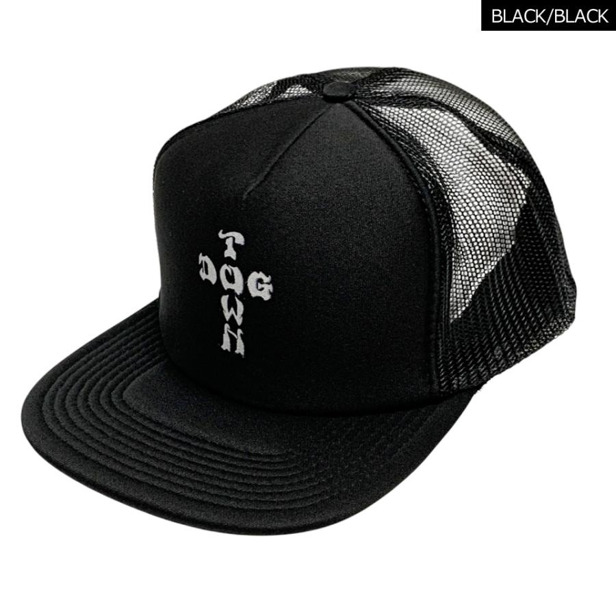 DOGTOWN（ドッグタウン） メッシュキャップ DT CROSS LETTER FLIP HAT