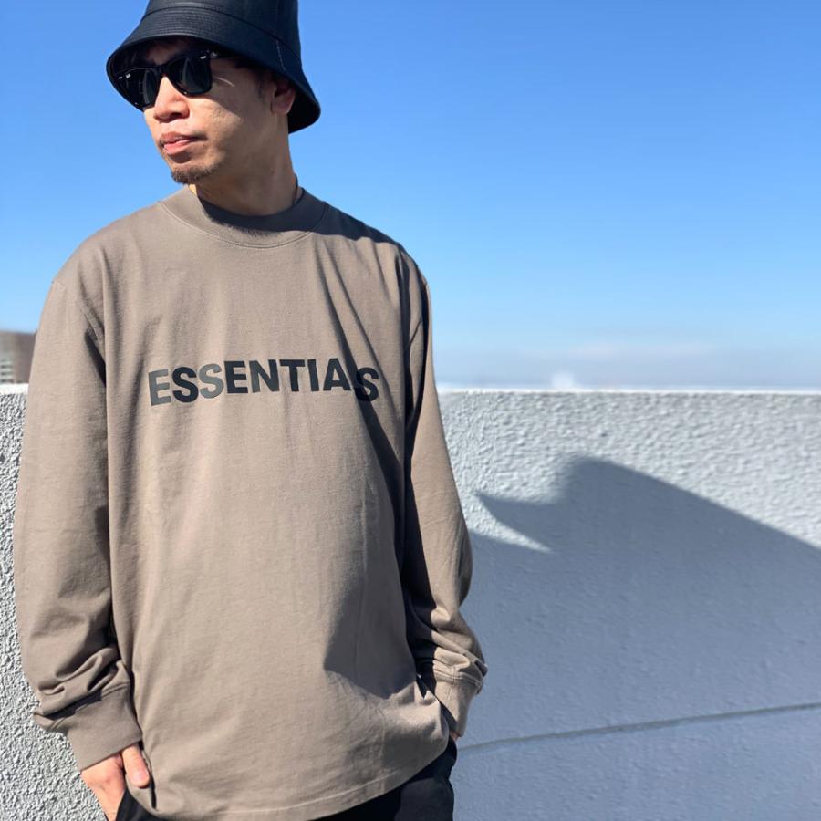 全2色 エッセンシャルズ ESSENTIALS ロンT LOGO L/S Tee FEAR OF 全2色 エッセンシャルズ ESSENTIALS ロンT LOGO L/S Tee FEAR OF
