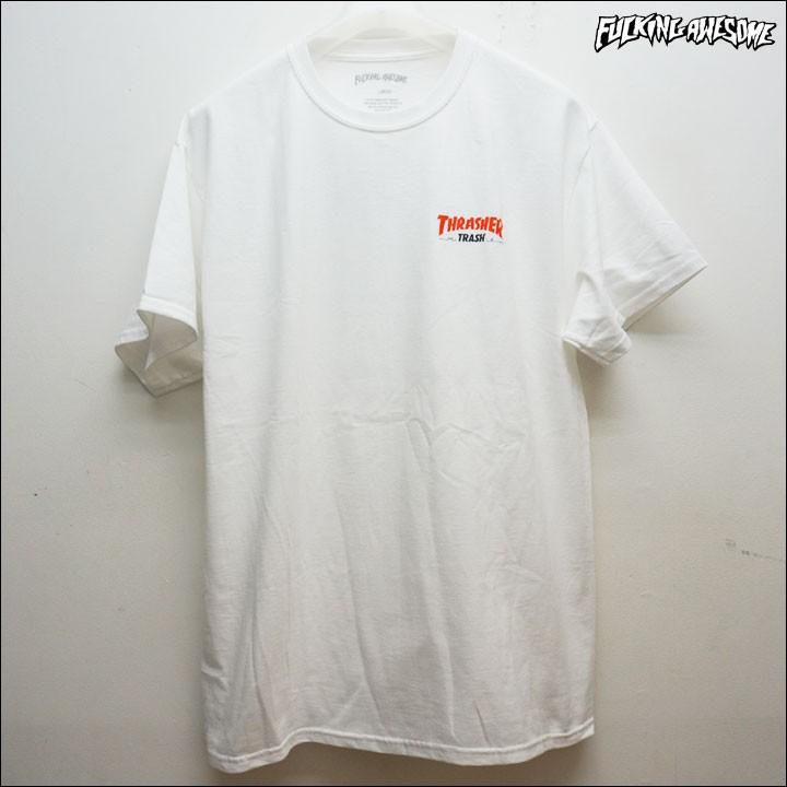 【ユニセックス】FUCKING AWESOME/TRASH Tシャツ Black Fucking Awesome Trash T-Shirt | SVD