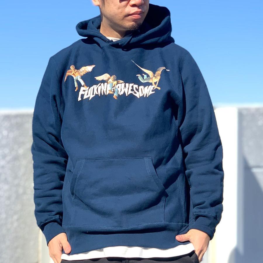 ファッキングオーサム FUCKING AWESOME パーカー ANGEL STAMP HOODIE 