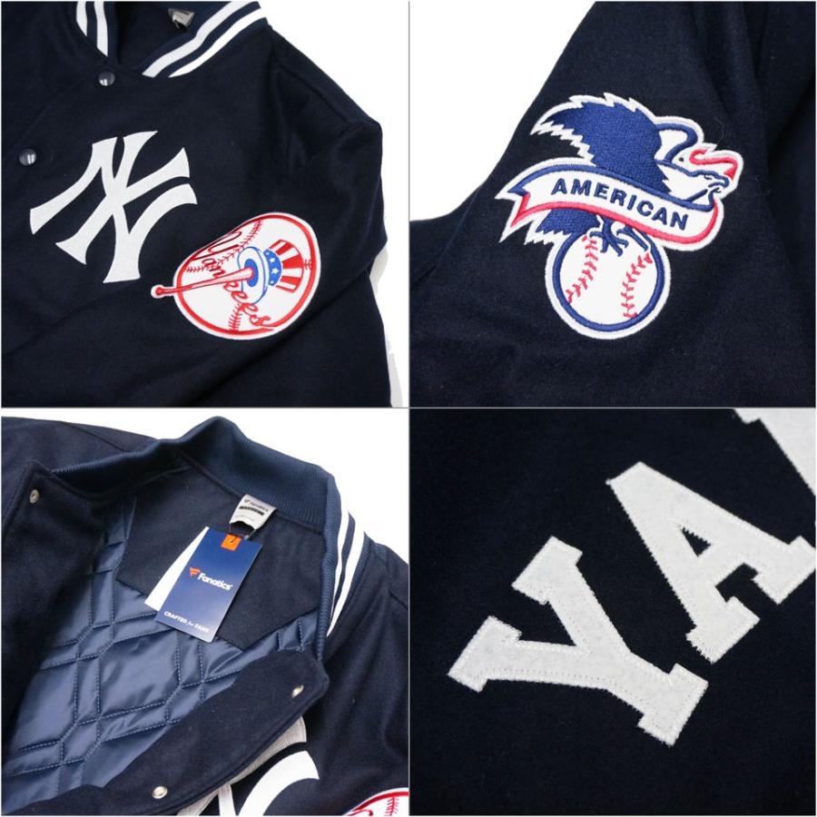 ファナティクス FANATICS スタジアムジャケット スタジャン NY YANKEES