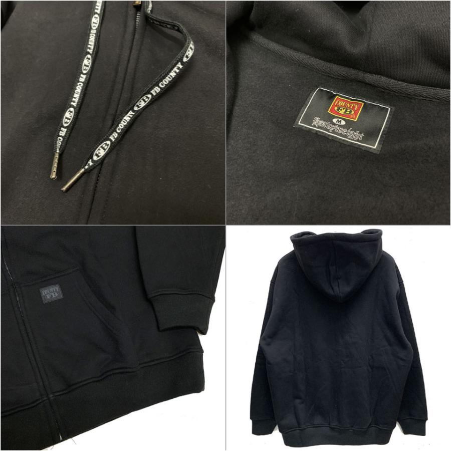 全2色 FBカウンティ FB COUTNY ジップパーカー 13oz HEAVY WEIGHT ZIP