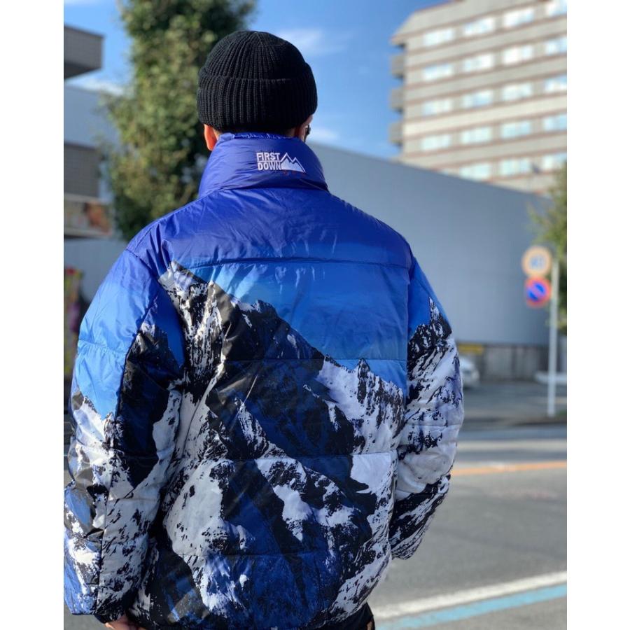 ファーストダウン FIRST DOWN オールオーバープリント リバーシブル