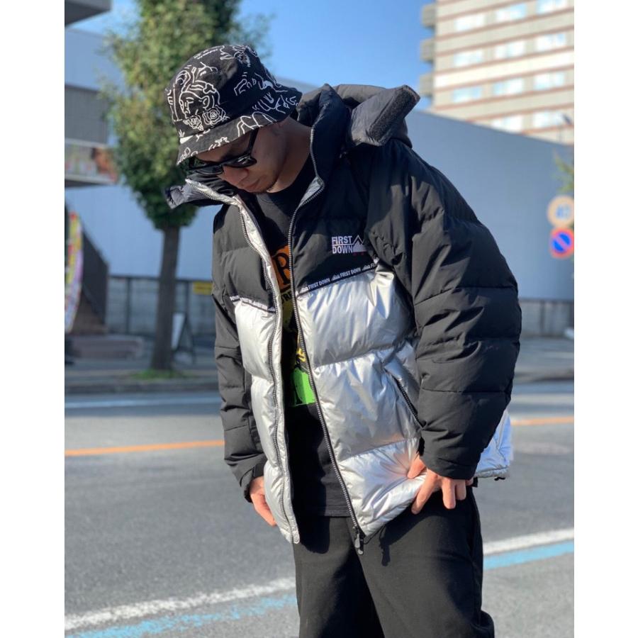 ファーストダウン FIRST DOWN 2トーン切り替えし ダウン ファーストダウン FIRST DOWN 2トーン切り替えし ダウン