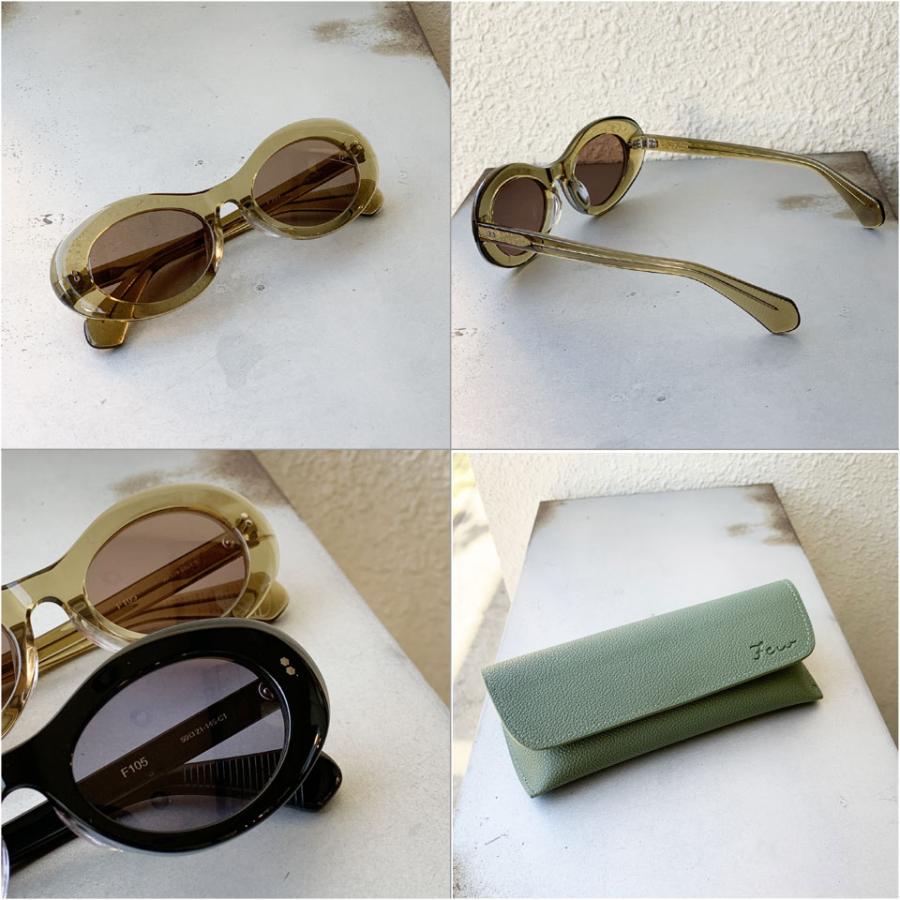 Few by NEW. ヒュー サングラス F105 C-1 C-3 キャッツアイ