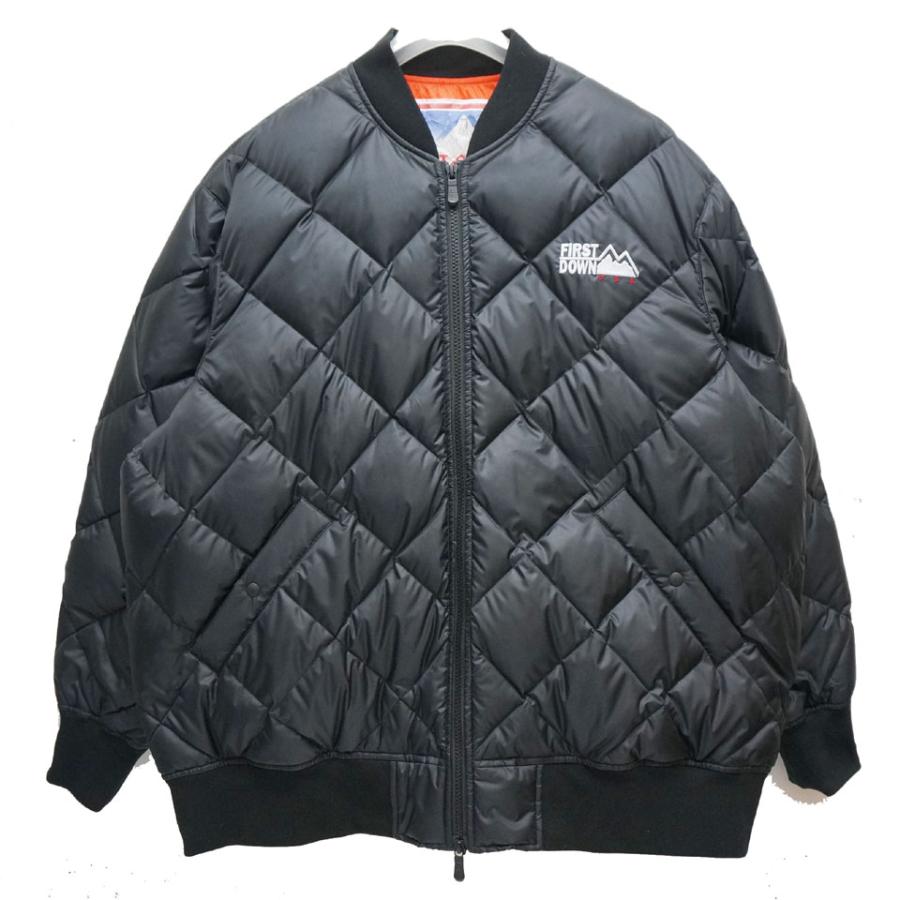 FIRST DOWN（ファーストダウン） 別注ダウンジャケット MA-1 ボンバー