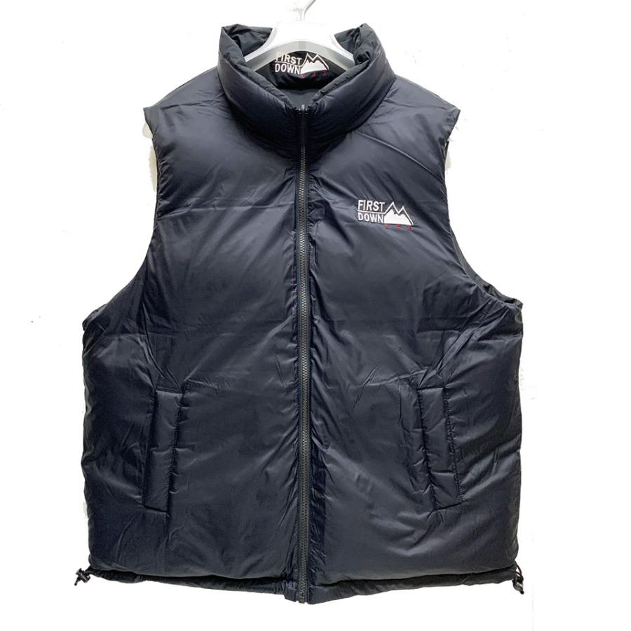 SALE セール ファーストダウン FIRST DOWN ダウンベスト BUBBLE DOWN VEST MICROFT F542002 ブラック 黒 BLACK｜mr-vibes｜07