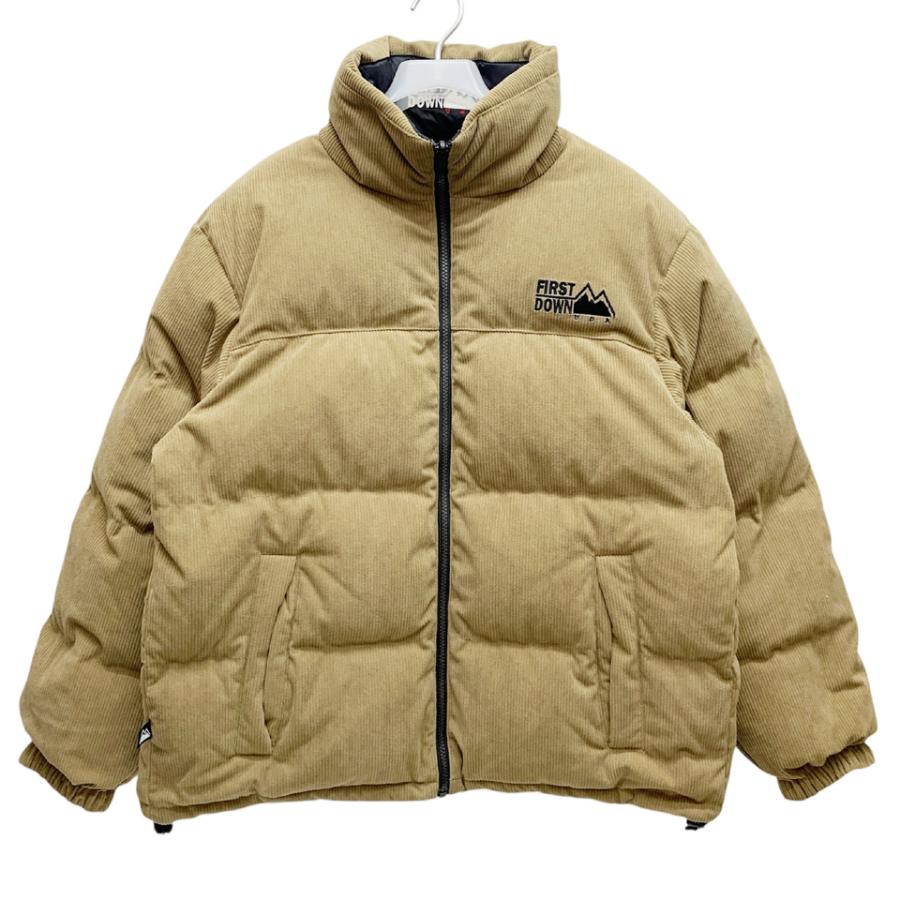FIRST DOWN ファーストダウン リバーシブル ダウンジャケット