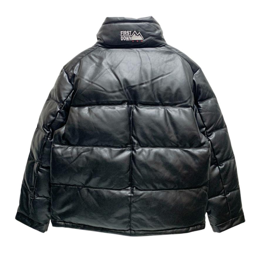 FIRST DOWN（ファーストダウン） FIRST DOWN PUレザーダウンジャケット