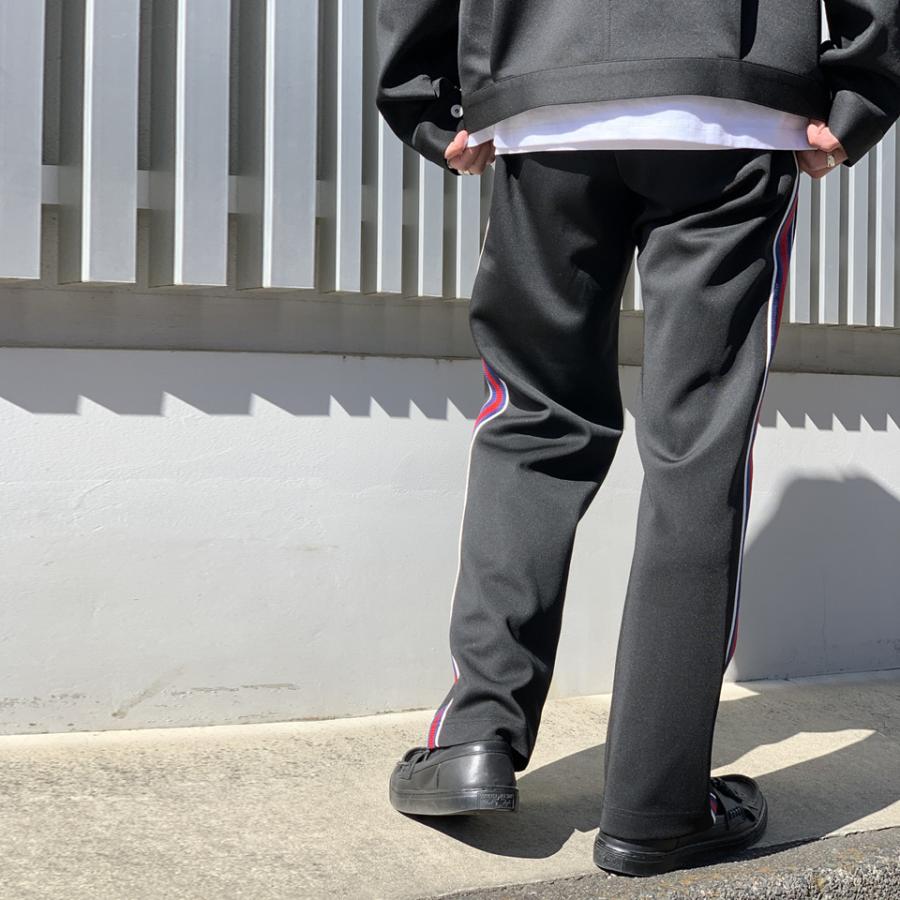 D&G ブラック ジャージパンツセット SALE セール GDSS トラックパンツ SIDE LINE TRACK PANTS ジャージ