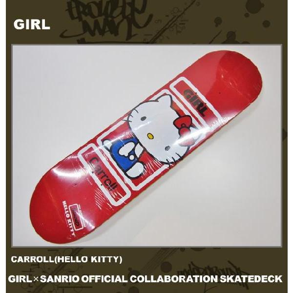 □GIRL［ガール］ GIRL×SANRIO OFFICIAL COLLABRATION SKATEDECK