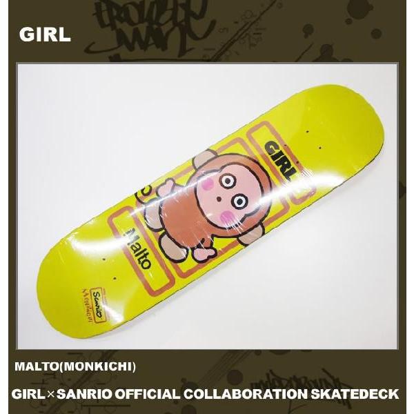 □GIRL［ガール］ GIRL×SANRIO OFFICIAL COLLABRATION SKATEDECK