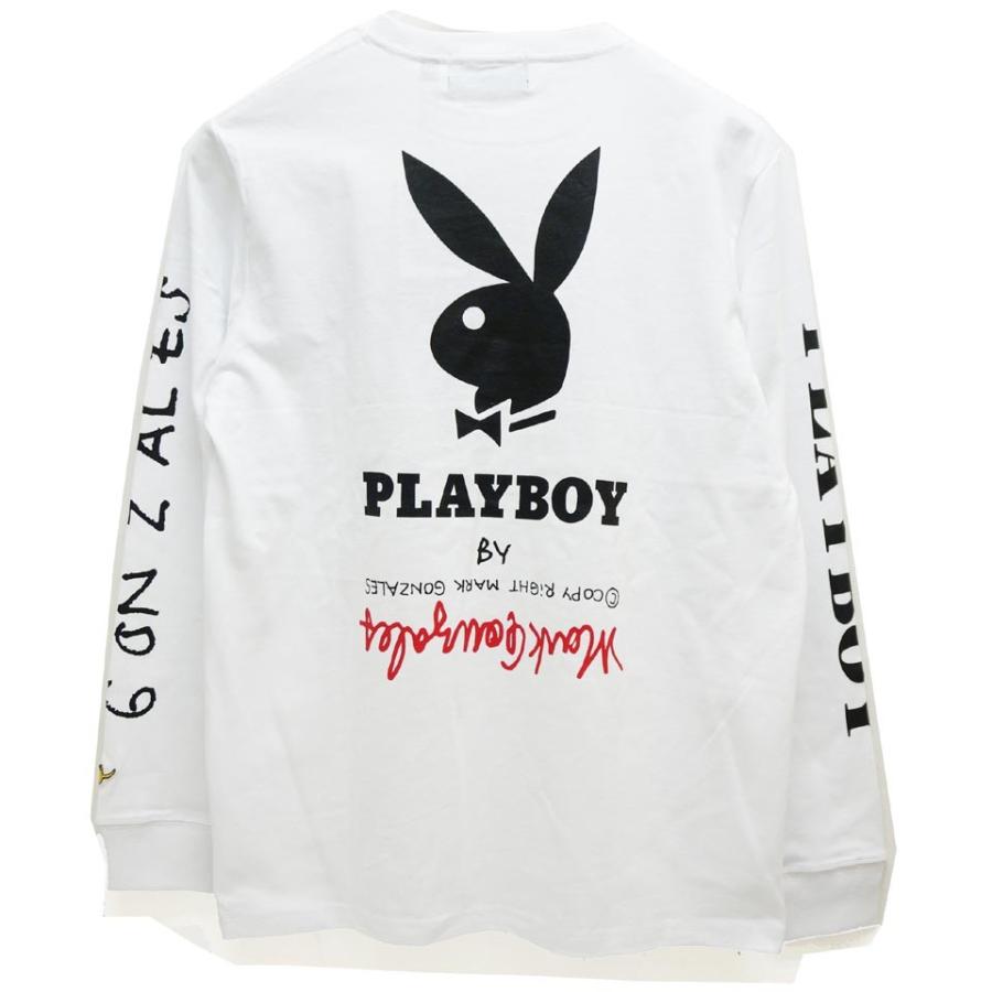 Mark Gonzales（マークゴンザレス） ロンT Tシャツ GONZ×PLAY BOY L/S