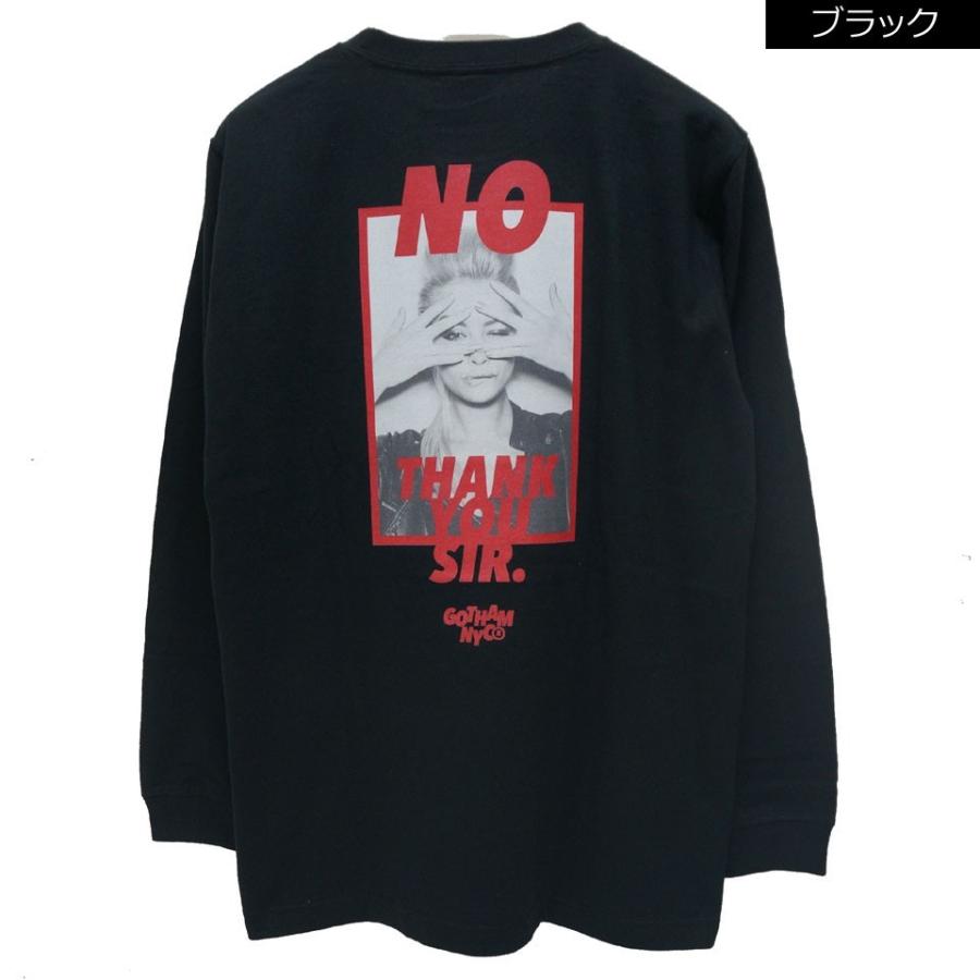 全2色 ゴッサム GOTHAM ロンT Tシャツ NO THANK YOU SIR L/S Tee