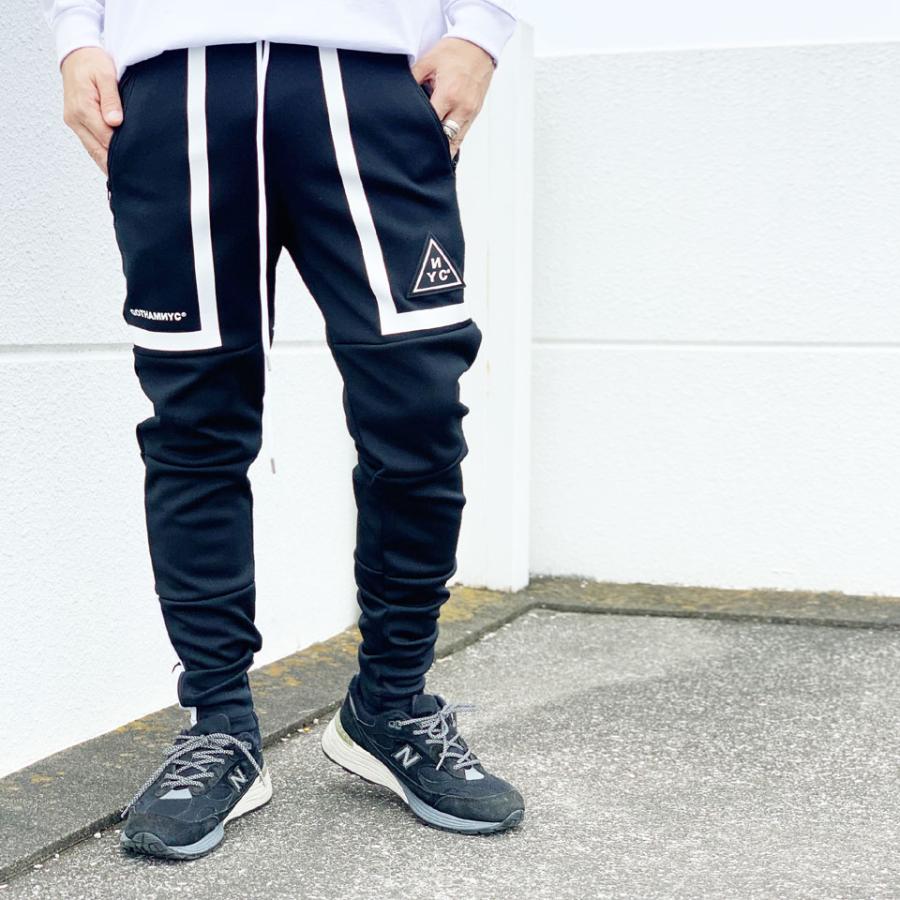 ゴッサム GOTHAM NYC スキニージャージー LINE SKINNY JERSEY PANTS